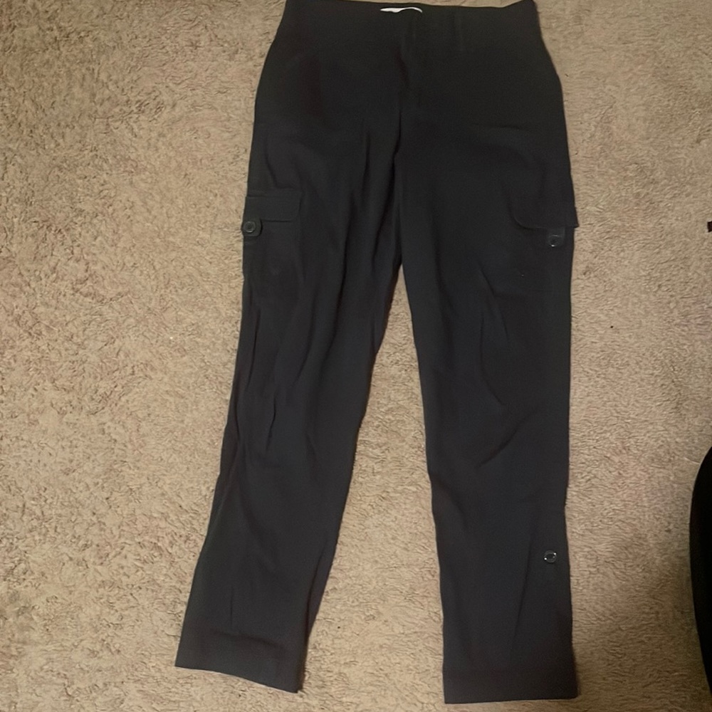 black cargo pants